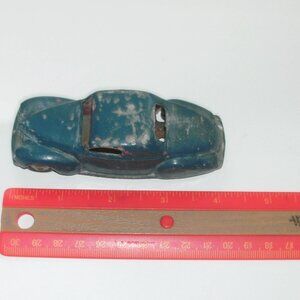 Vintage Dinky Toys Meccano LTD. Lincoln Zephyr Metal Toy Car made in England